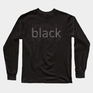 Black Long Sleeve T-Shirt